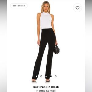 Norma Kamali REVOLVE Boot Pant Legging Black